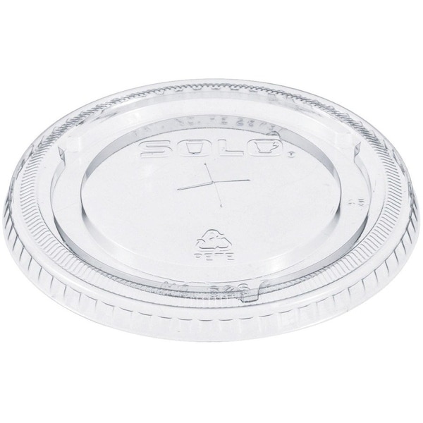 Lid, Slotted, Straw, Clear 10PK